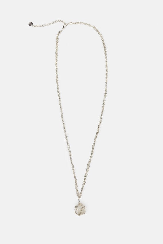 Luz. Collar con piedra natural