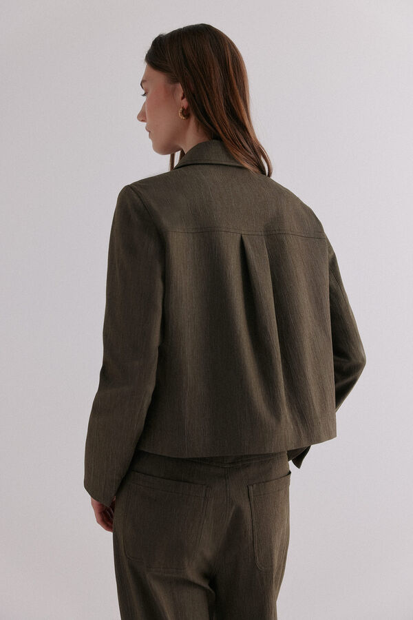 Hoss Intropia Eloísa. Jaqueta casual Verde