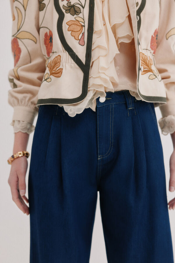 Hoss Intropia Batsy. Denim tencel Azul