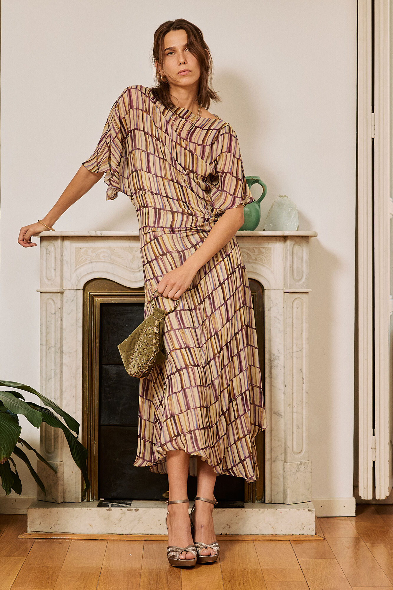 Hoss Intropia Aurora. Vestido estampado