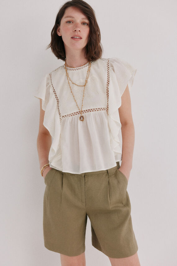 Cinthia.Blusa bordada