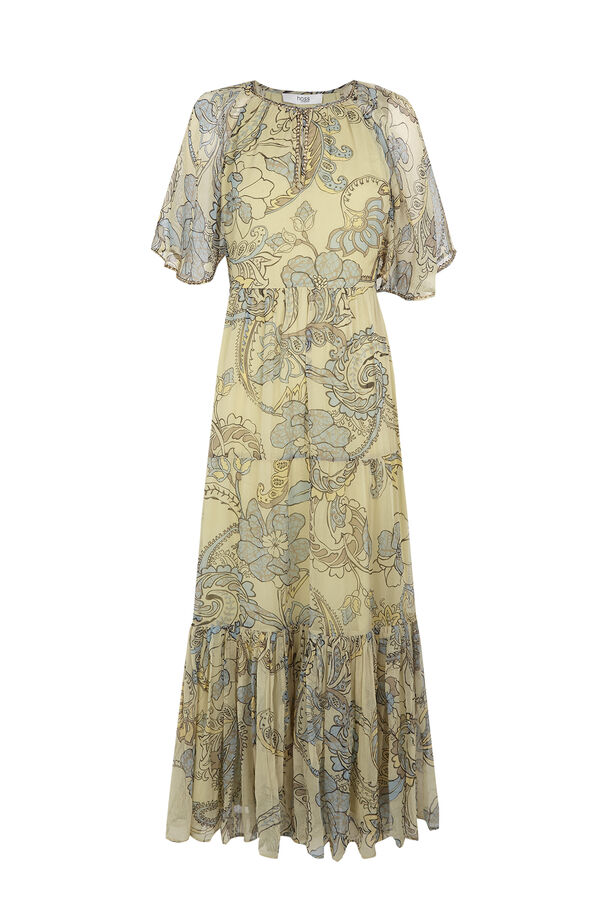 Hoss Intropia Azalea. Vestido floral Verde