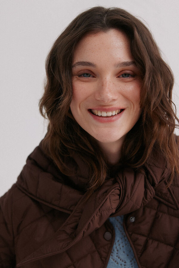 Hoss Intropia Puffer coat Damienne Brown