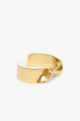 Hoss Intropia Luisa. Brazalete bañado en oro Dorado