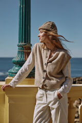 Hoss Intropia Ita. Colete colete Beige