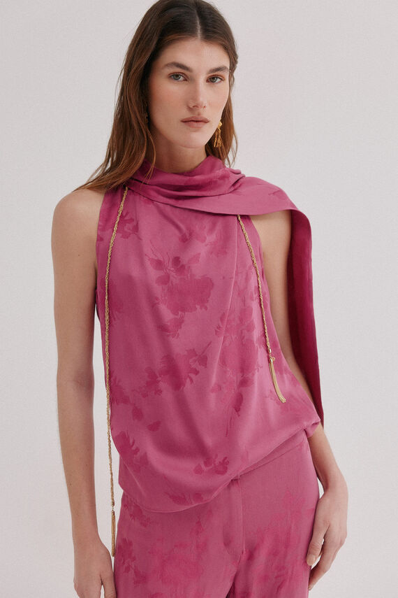 Celine. Blusa jacquard