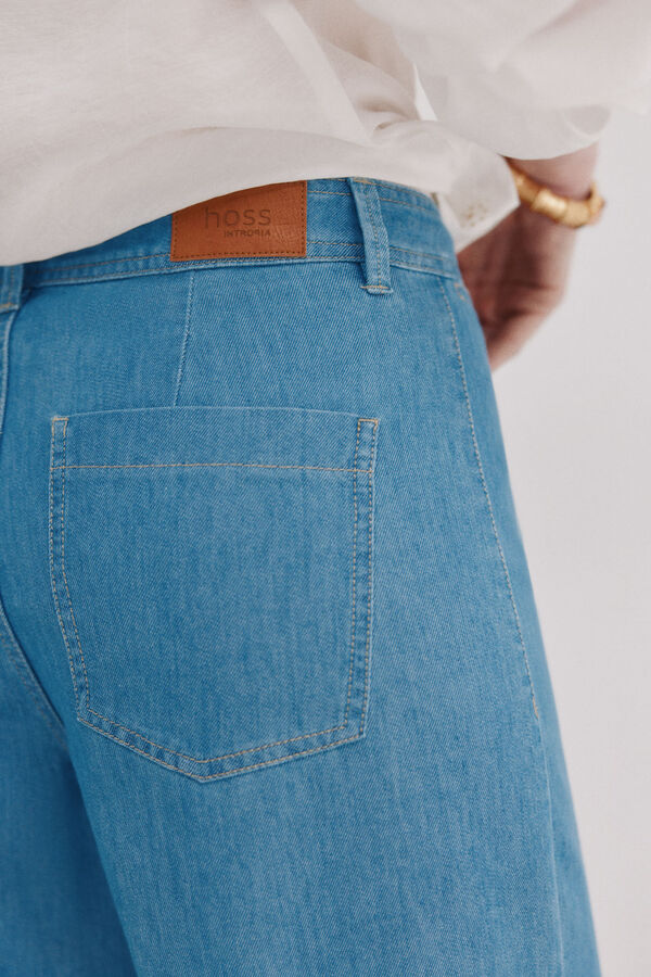 Hoss Intropia Berry. Denim tencel Azul