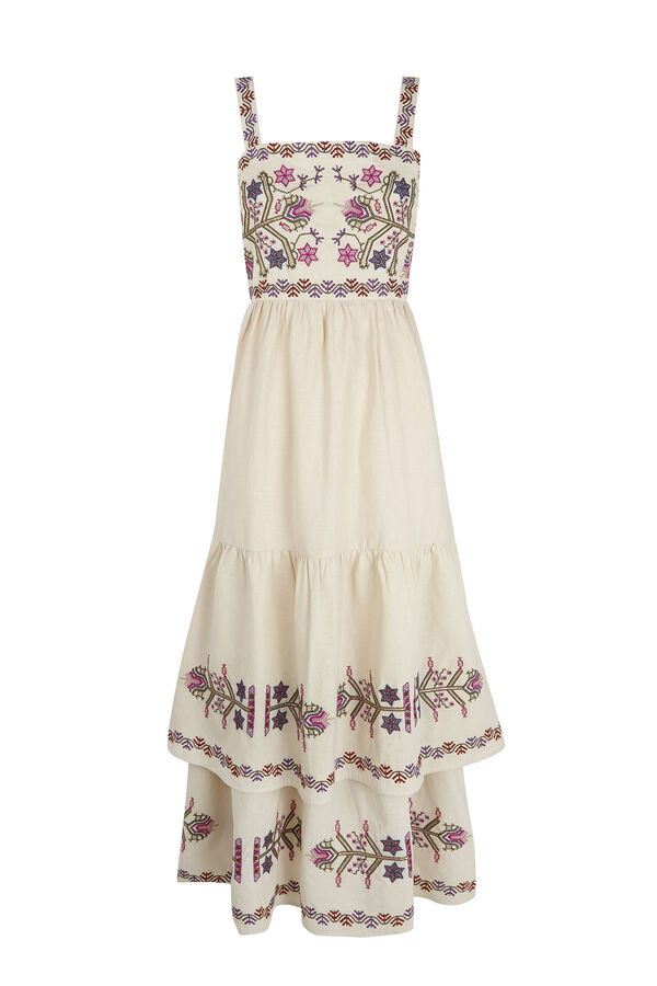 Hoss Intropia Arianna.Vestido midi Castanho