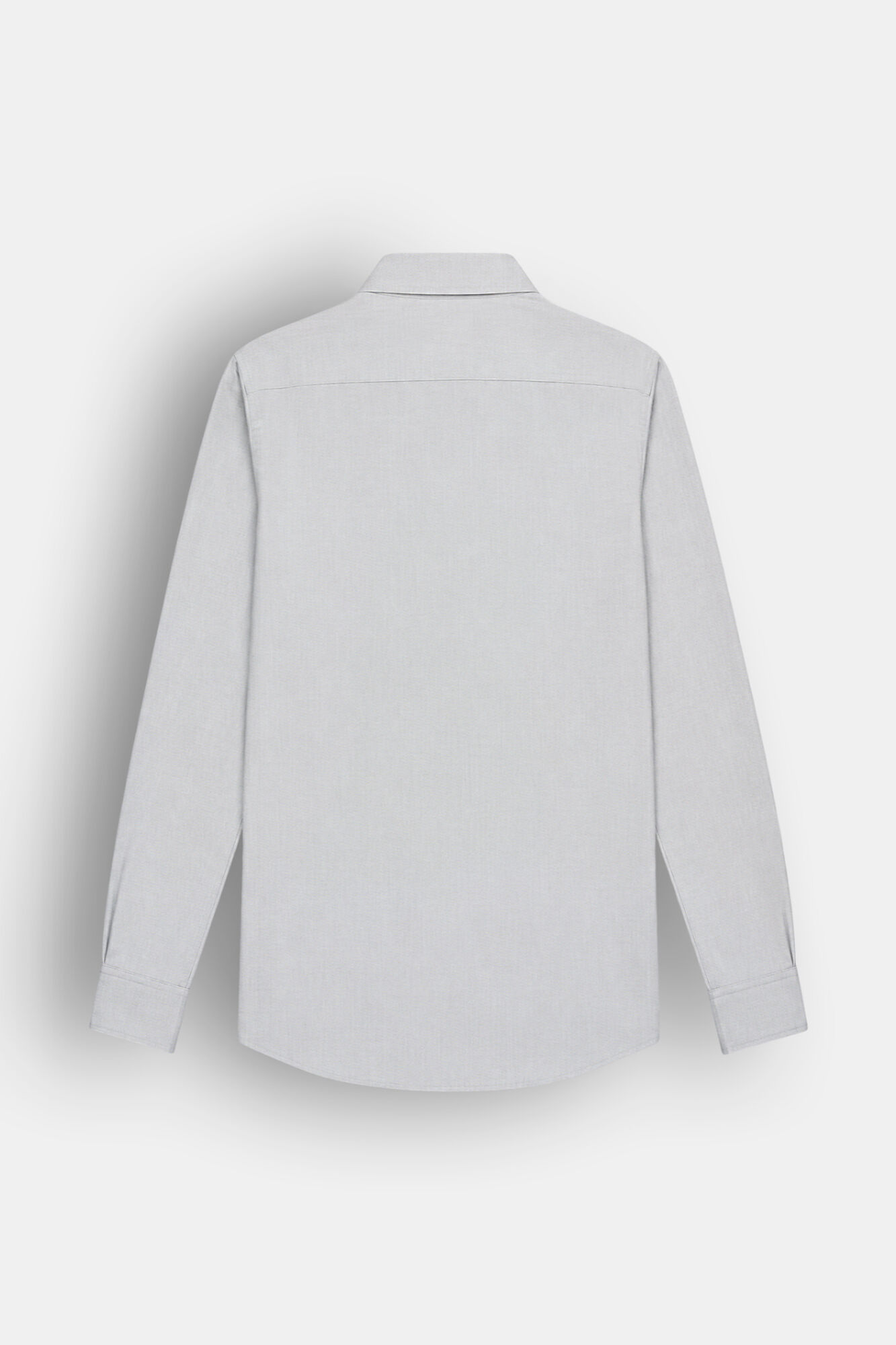 OOTO Camisa oxford lisa manga larga