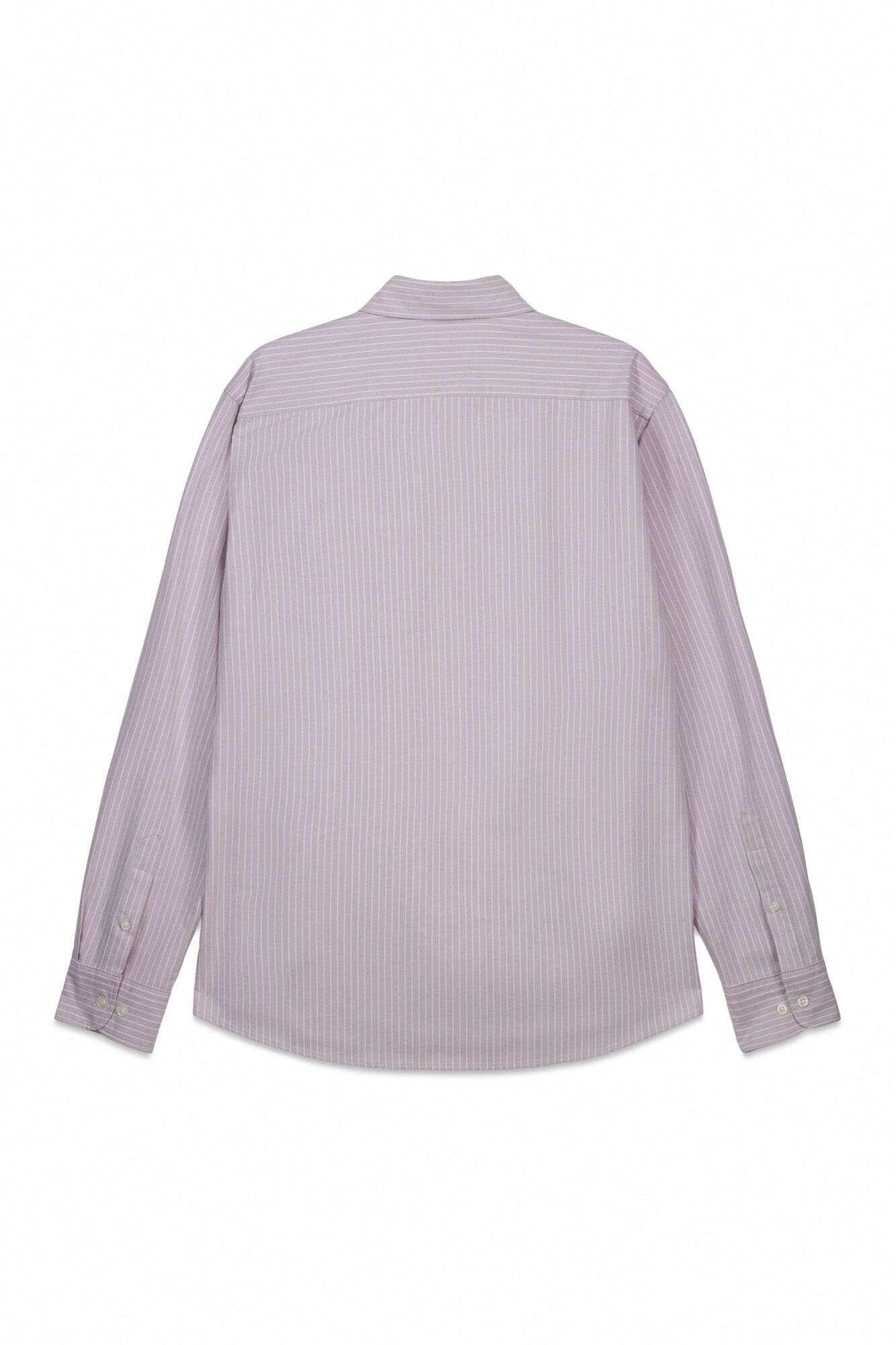 OOTO Camisa rayas oxford manga larga