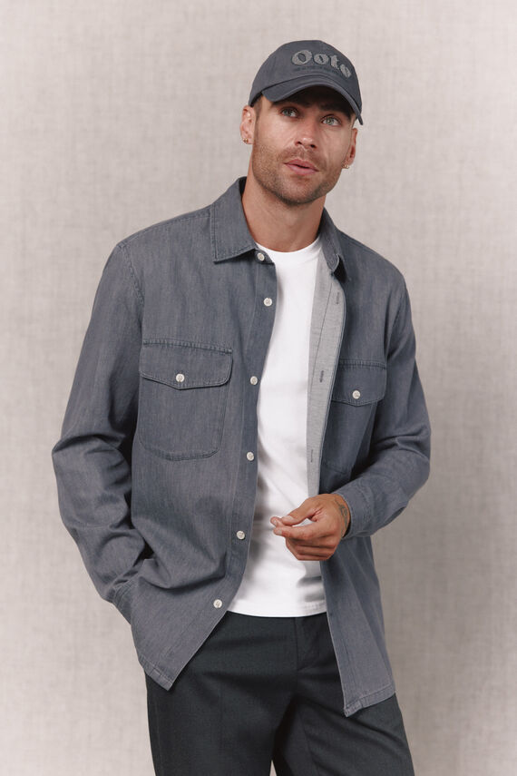Sobrecamisa denim