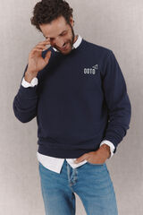 OOTO Sweatshirt b&aacute;sica Azul