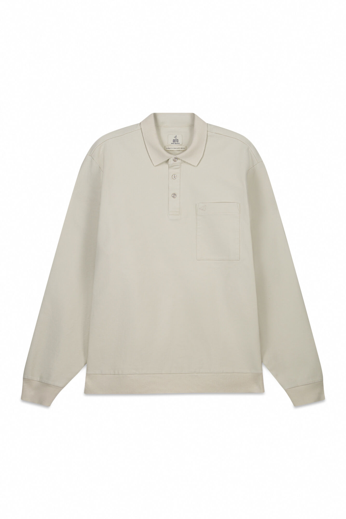 OOTO Sweatshirt gola polo