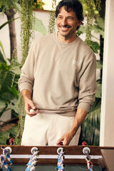 OOTO Basic sweatshirt Beige