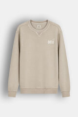 OOTO Basic sweatshirt Beige
