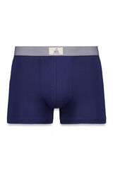 OOTO Boxer em malha lisa Azul
