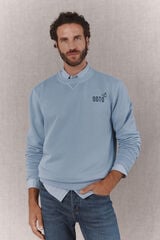 OOTO Sweatshirt b&aacute;sica Azul