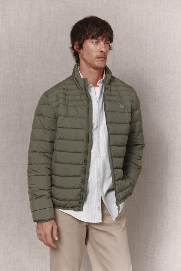 OOTO Blus&atilde;o acolchoado ultralight Verde