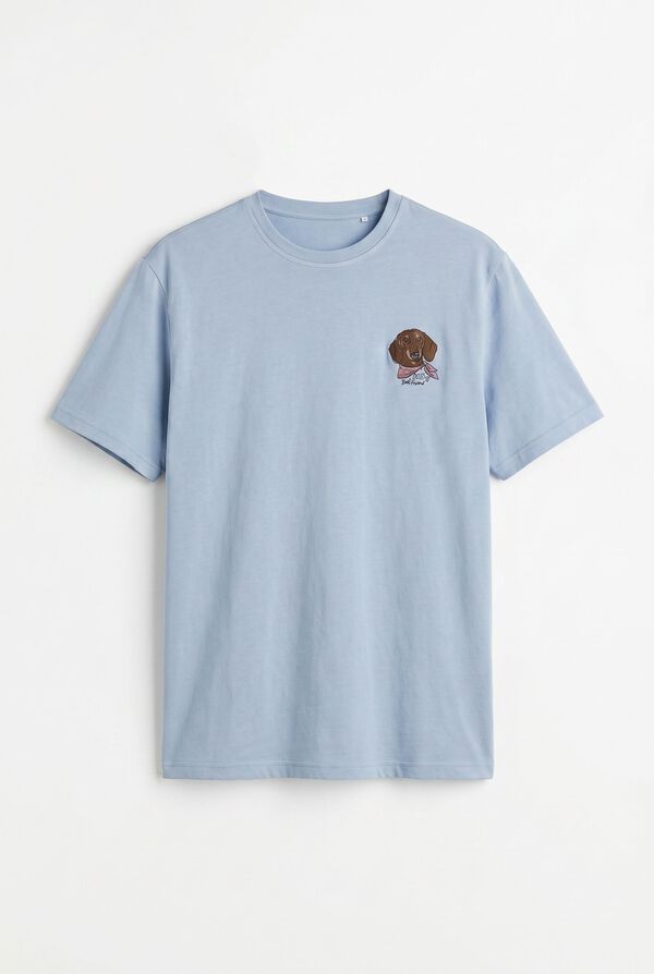 OOTO T-shirt gr&aacute;fica Azul
