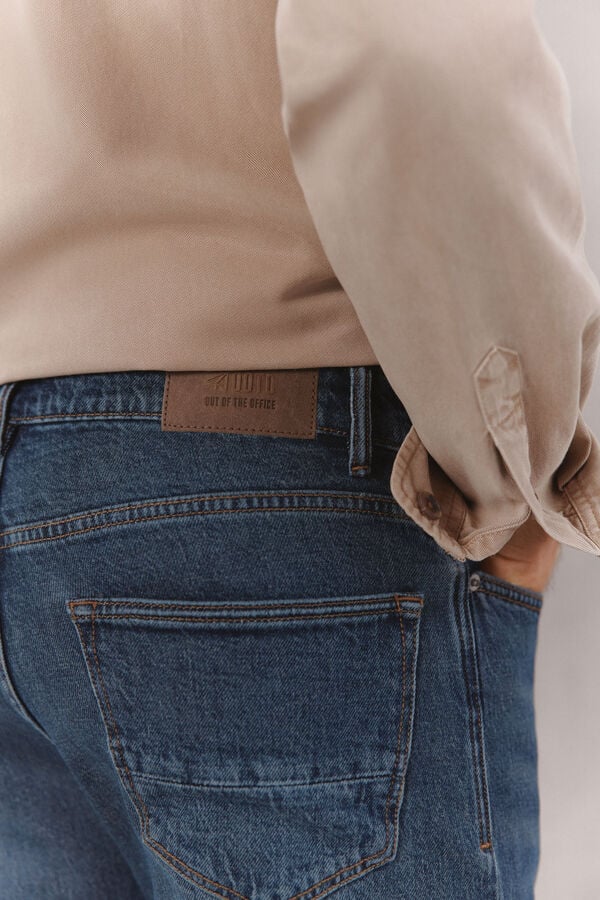 OOTO Cal&ccedil;as jeans slim fit Azul