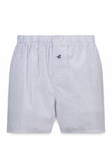 OOTO Boxer tela cuadros Azul