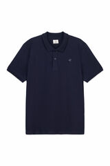 OOTO Polo em piqu&eacute; Azul