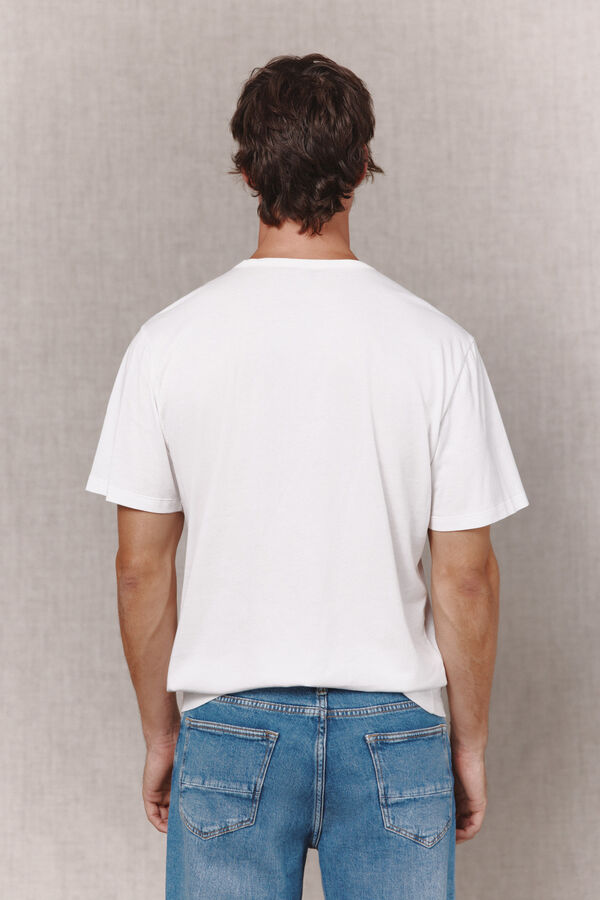 OOTO T-shirt leve Branco