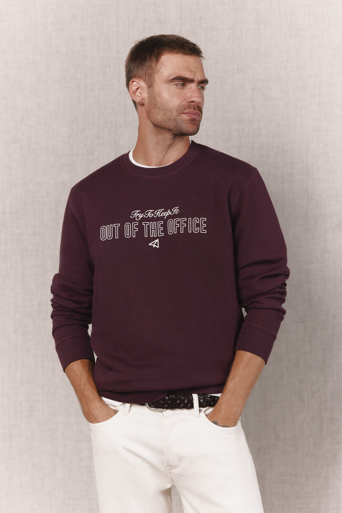 OOTO Sweatshirt gola caixa