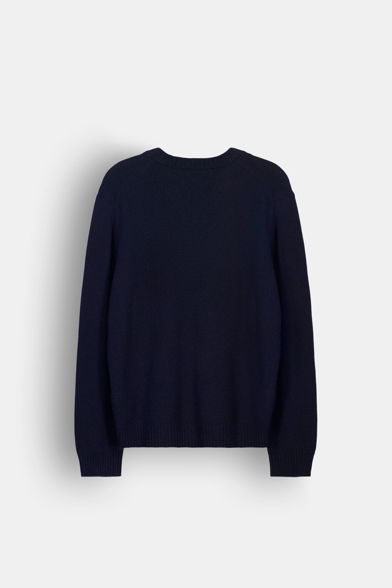 OOTO Jersey lana punto grueso cuello pico