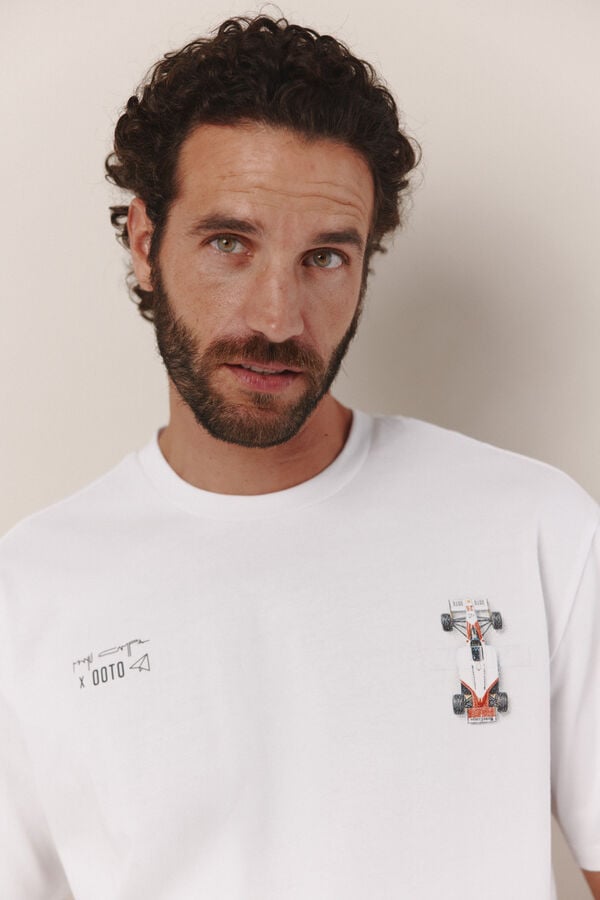 OOTO T-shirt Manu Campa x OOTO Branco