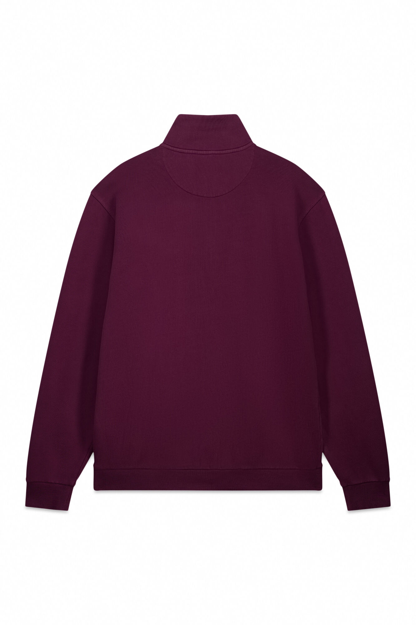 OOTO Sweatshirt gola com fecho-&eacute;clair