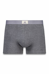 OOTO Boxer em malha lisa Cinzento
