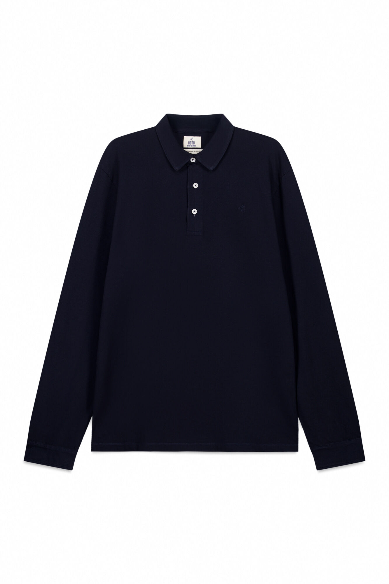 OOTO Polo manga larga single jersey
