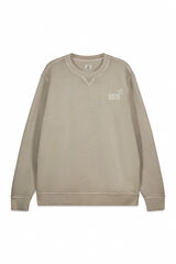OOTO Sweatshirt b&aacute;sica Tostado