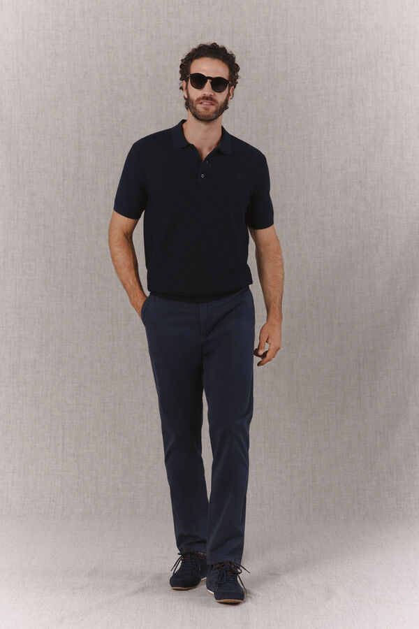 OOTO Basic slim chinos Navy
