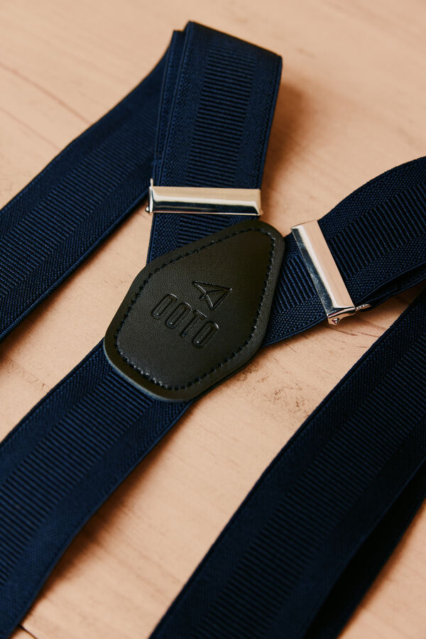 OOTO Plain elastic strap Navy