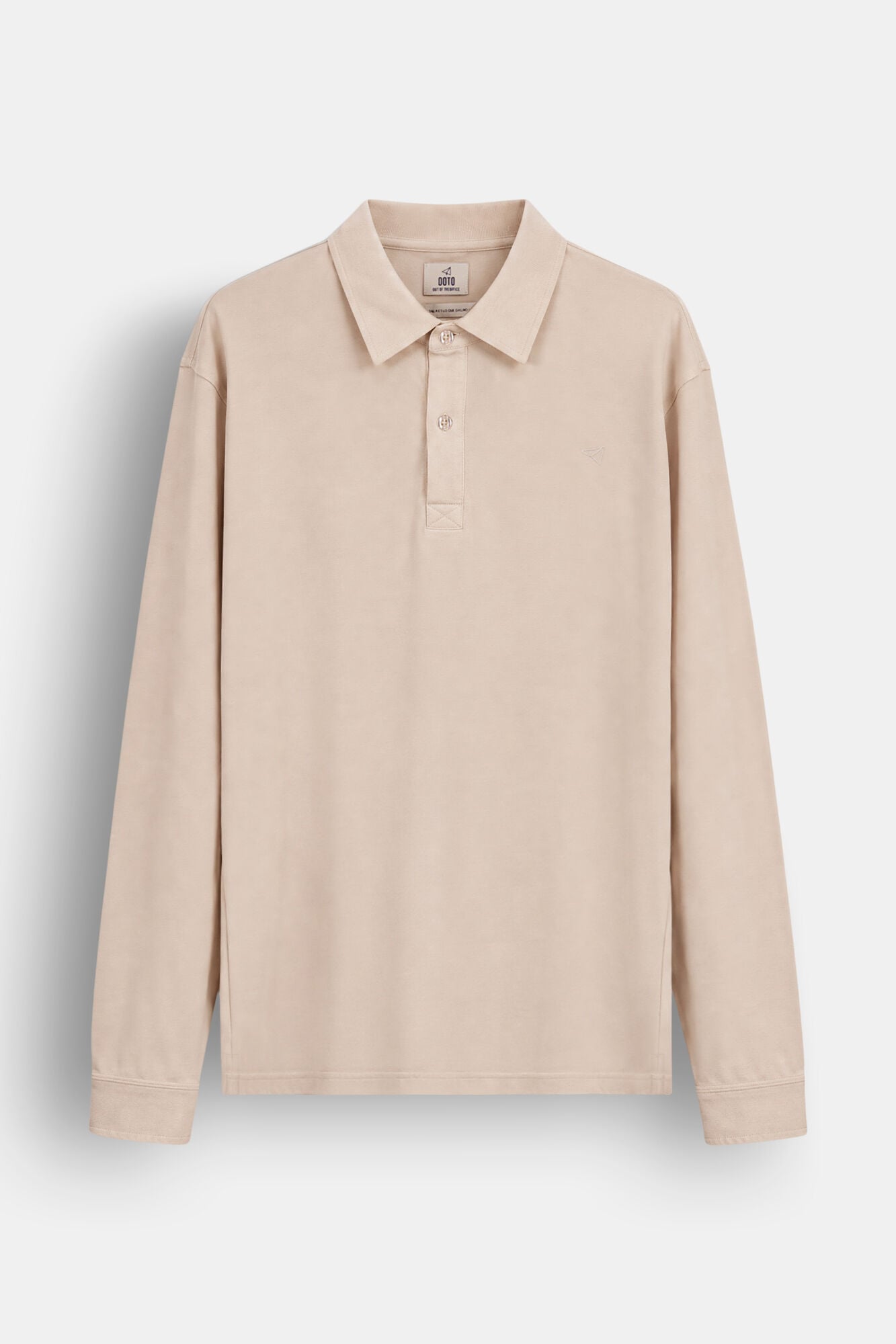 OOTO Polo manga larga single jersey