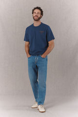OOTO Cal&ccedil;as jeans straight fit Azul