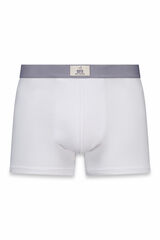OOTO Boxer em malha lisa Branco