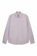 OOTO Camisa rayas oxford manga larga Granate