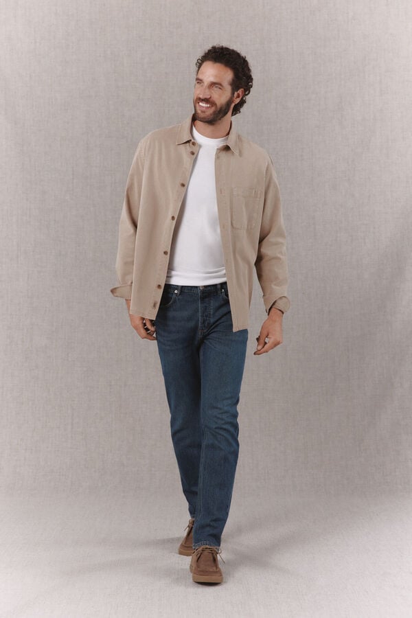 OOTO Cal&ccedil;as jeans slim fit Azul