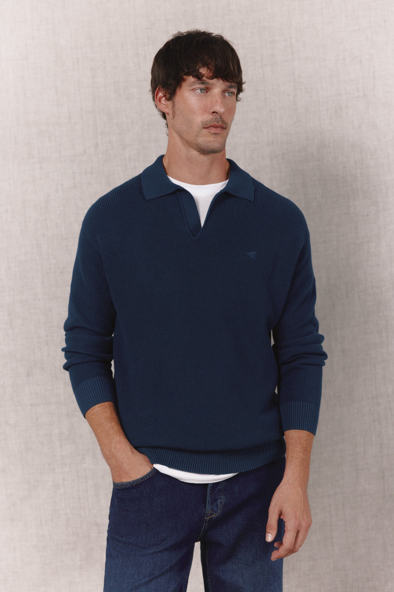 OOTO Jersey solidario algod&oacute;n cuello polo