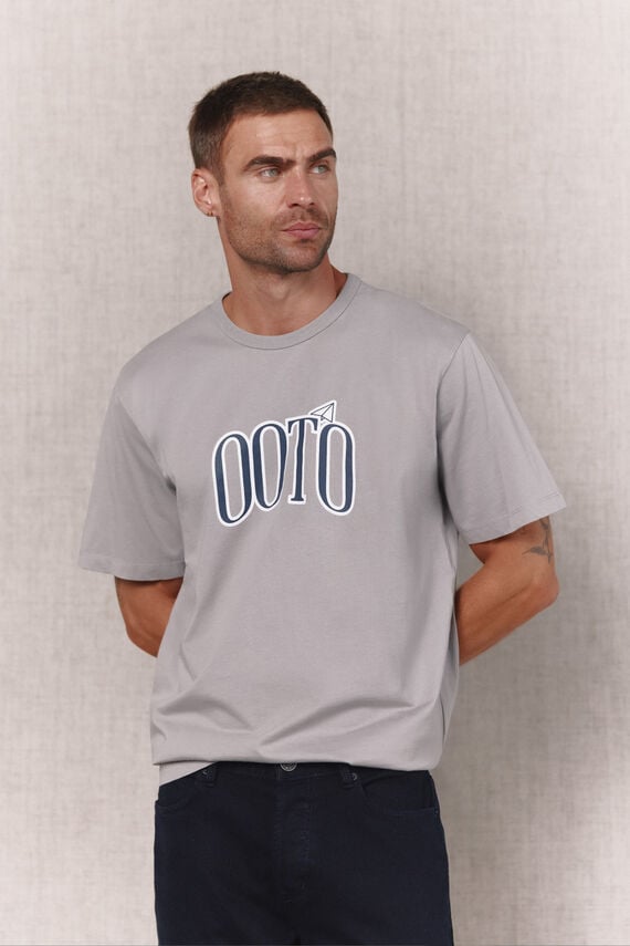 Camiseta logo estampado