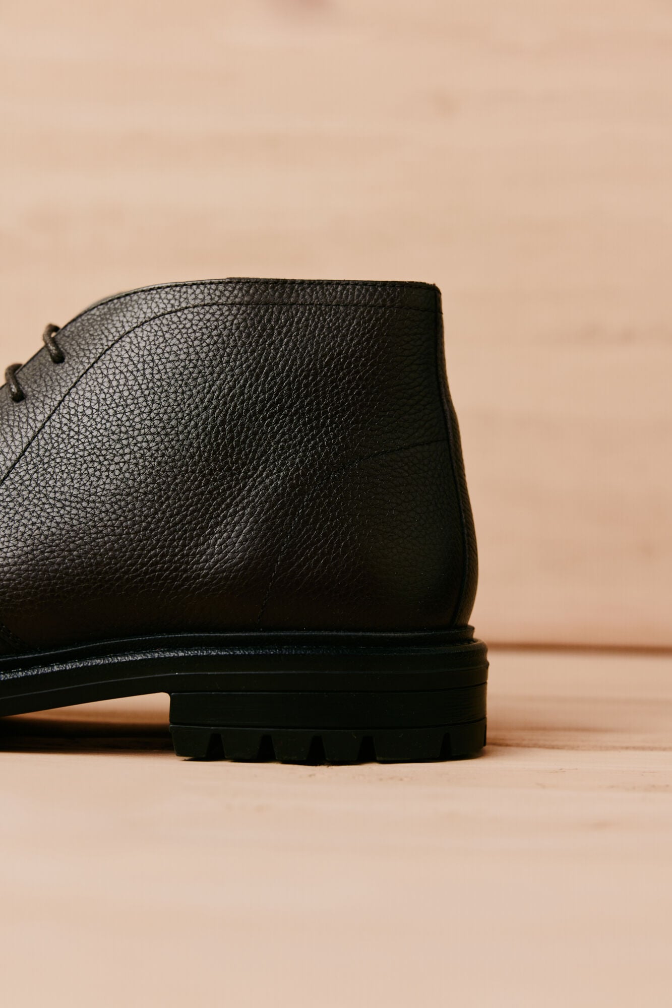 OOTO Bota cordones piel