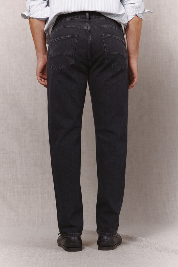 OOTO Cal&ccedil;as jeans slim fit Preto