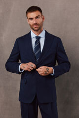 OOTO Blazer de fato em panam&aacute; azul-marinho Azul
