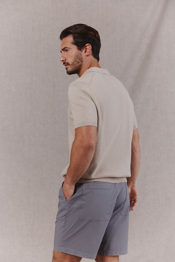Jersey polo manga corta torzal