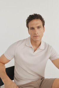 Pedro del Hierro Textured polo shirt