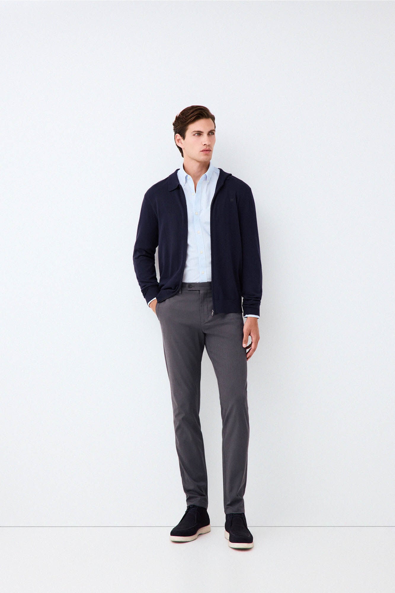 Pedro del Hierro Oversized slim chinos
