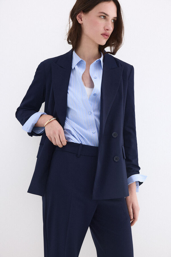 Pedro del Hierro Blazer doble botonadura Blue